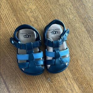 UGG Blue Kids Sandals 4/5